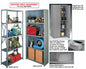 Tennsco Q-Line Industrial Shelving
