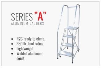 Series "A" Aluminum Safety Ladders