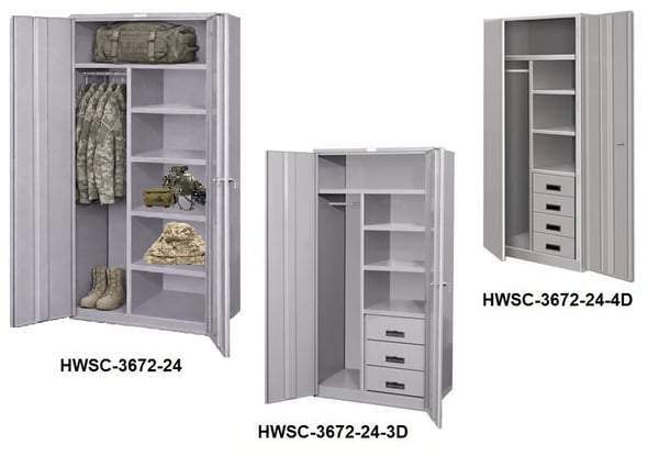 Extra Heavy Duty Wardrobe Storage Cabinets