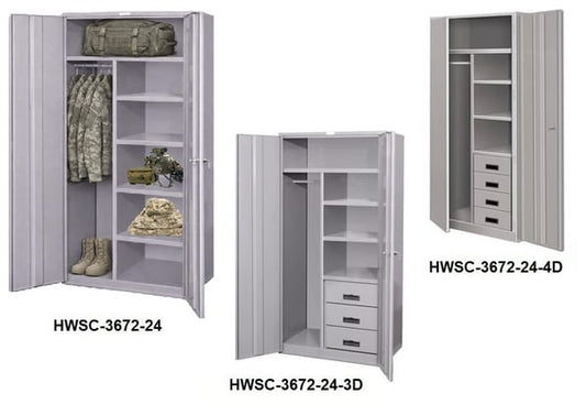 Extra Heavy Duty Wardrobe Storage Cabinets