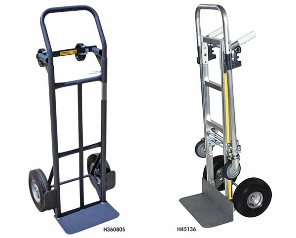 Milwaukee Hand Trucks Flow Back Convertible Hand Trucks