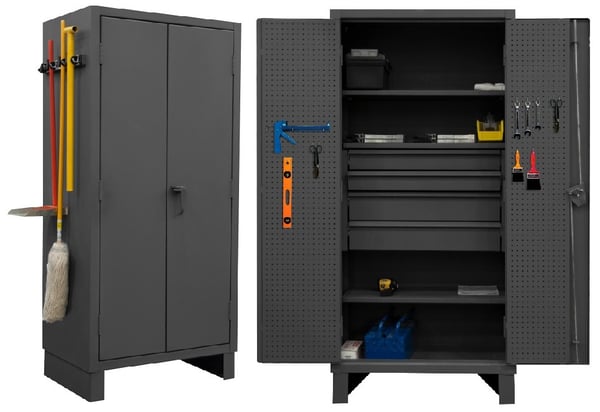 Durham Heavy Duty Cabinet with Shelves & Drawers