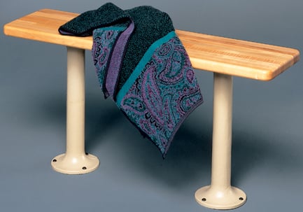 Tennsco Locker Benches
