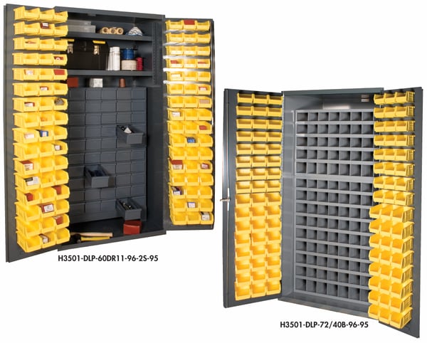 36" Wide Small Parts Storage & Security Cabinets (Jason Clone)