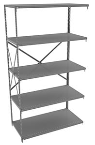 Tennsco Q-Line Industrial Shelving