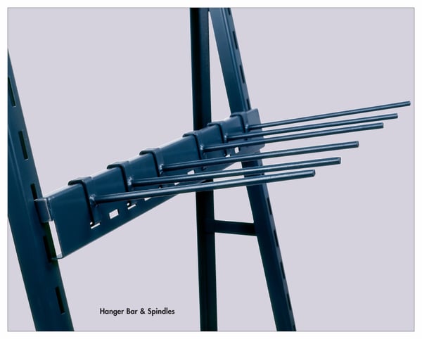 Durham Adjust-A-Tray Truck - Hanger Bar & Spindles