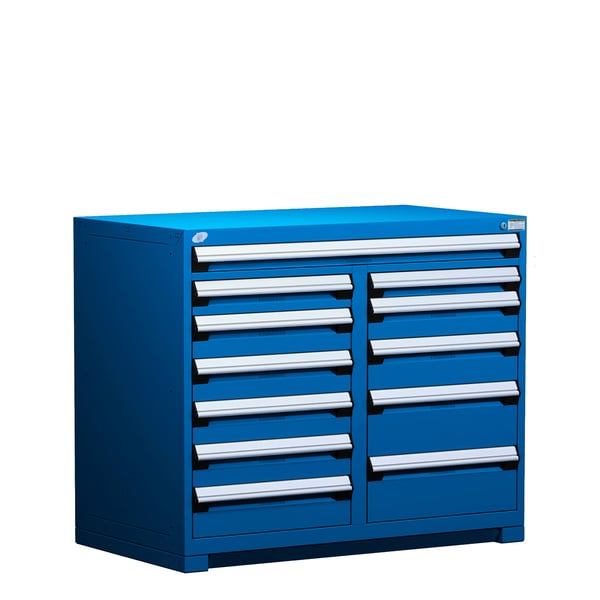 R Stationary Multi-Drawers Cabinet, With Compartments, 12 Drawers (48"W X 24"D X 40"H)