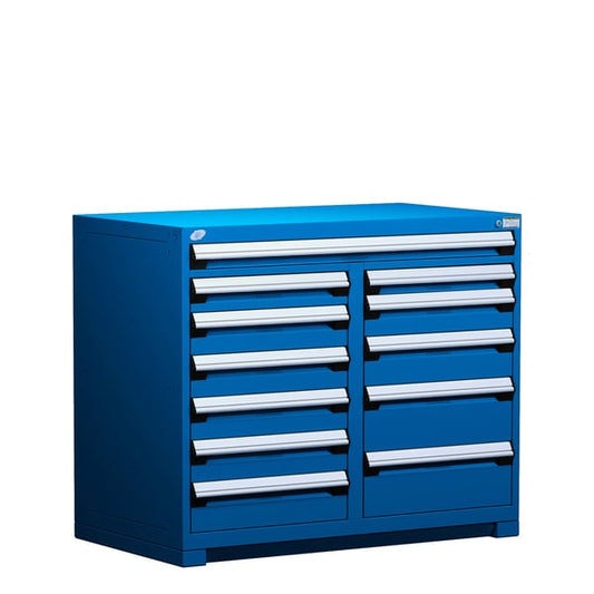R Stationary Multi-Drawers Cabinet, With Compartments, 12 Drawers (48"W X 24"D X 40"H)