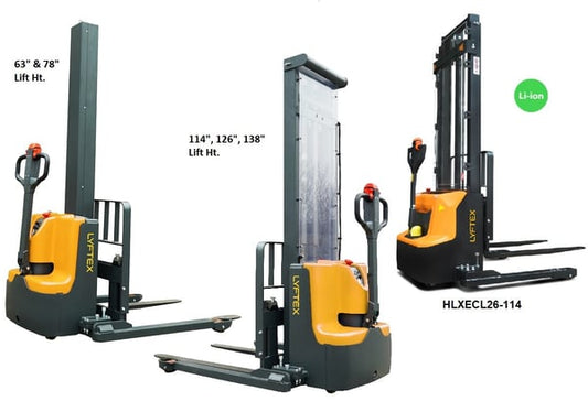 Lyftex Full-Electric Straddle Stackers