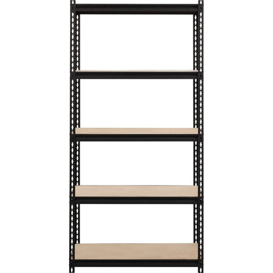 Bulk Rack Rivitled Steel Shelving, 36x18x72, 5 Shelf, 2,300lb