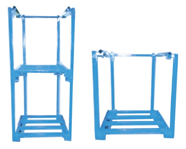 One Piece Portable Stacking Racks