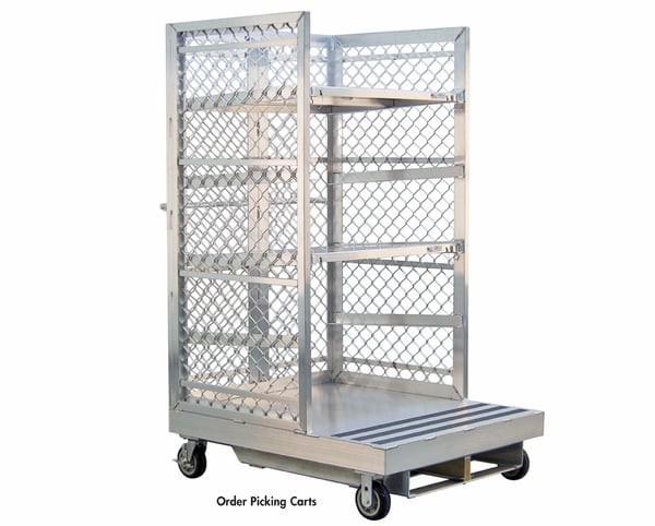 Order Picking Carts & Platforms - Additional Shelves