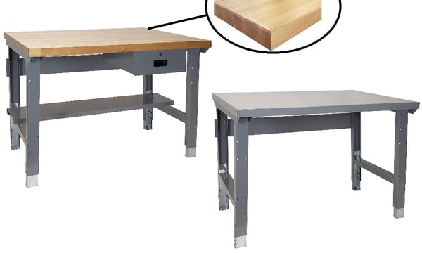 Adjustable Workbench Tops