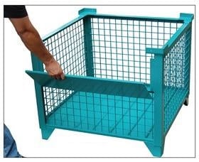 Wire Mesh Bulk Steel Containers