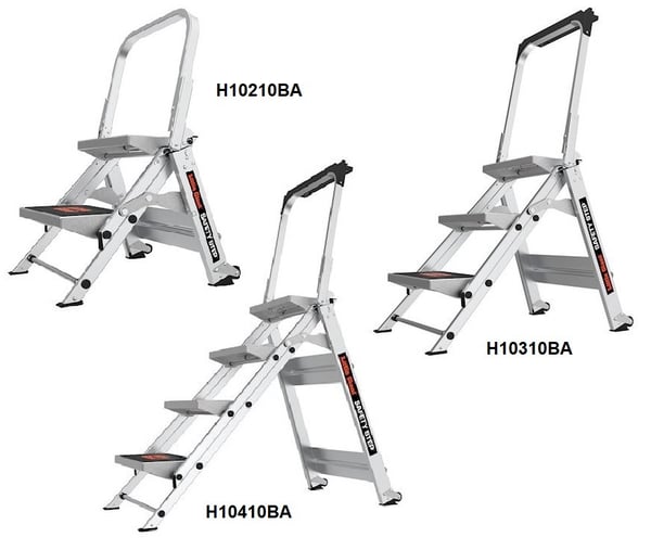 Safety Step Rolling Step Stools