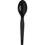 Dixie Black Plastic Spoon 1000 pk