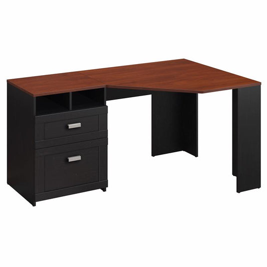 Bush Furniture Wheaton 29.25 in. H X 59.69 in. W X 38.43 in. L Corner Computer Desk