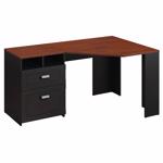 Bush Furniture Wheaton 29.25 in. H X 59.69 in. W X 38.43 in. L Corner Computer Desk