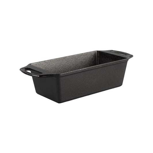 Lodge 8.5 in. W X 4.5 in. L Loaf Pan Black 1 pc