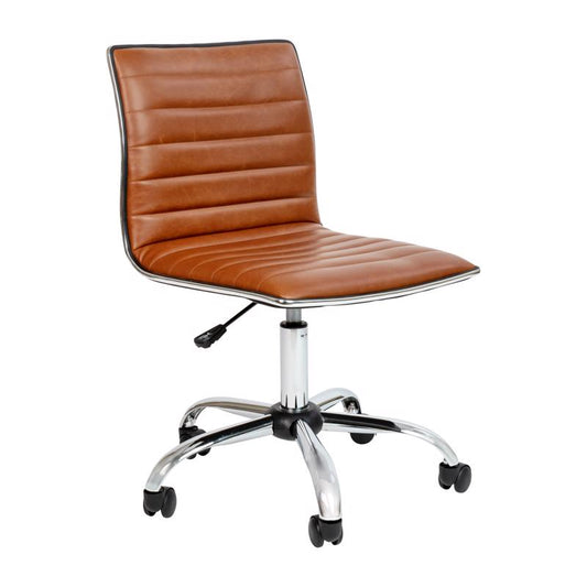 Flash Furniture Brown Vinyl Task Chair