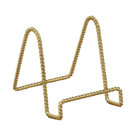 Tripar 4 in. Brass Plate Stand