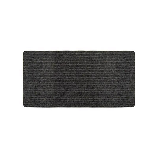 Southern Oaks 24 in. W X 60 in. L Black/Gray Polyester Utility Mat