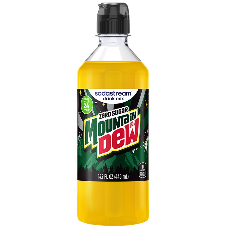 SodaStream Mountain Dew Mountain Dew Zero Sugar Drink Mix 14.9 fl. oz.