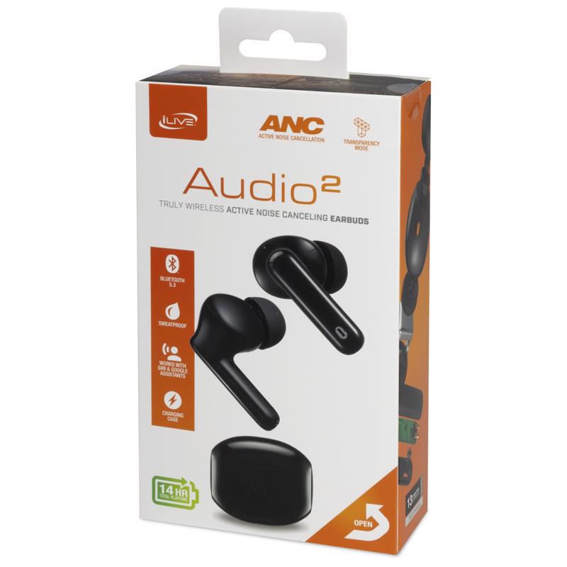 iLive Wireless Bluetooth Earbuds w/Charging Case