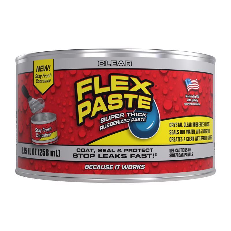 Flex Seal Family of Products Flex Paste Clear Rubberized Paste 8.75 fl. oz.