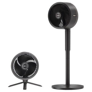 Shark Breeze Boost 37 in. H 5 speed Oscillating Pedestal Fan With Remote Control FA202