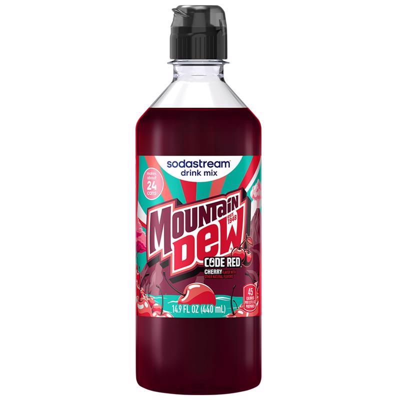 SodaStream Mountain Dew Code Red Mountain Dew Drink Mix 14.9 fl. oz. 1 pk