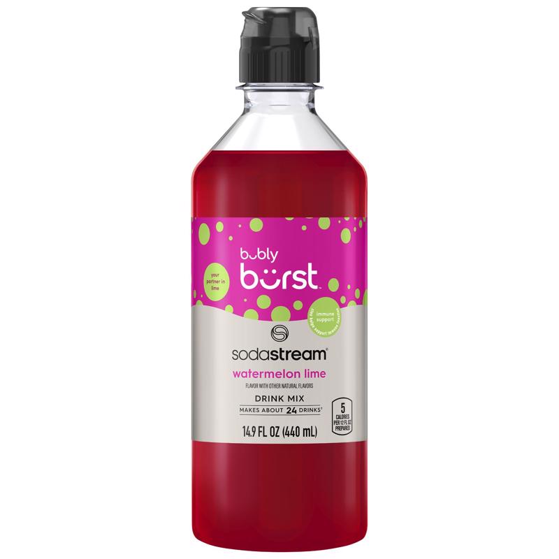 SodaStream Bubly Burst Watermelon Lime Drink Mix 14.9 fl. oz. 1 pk