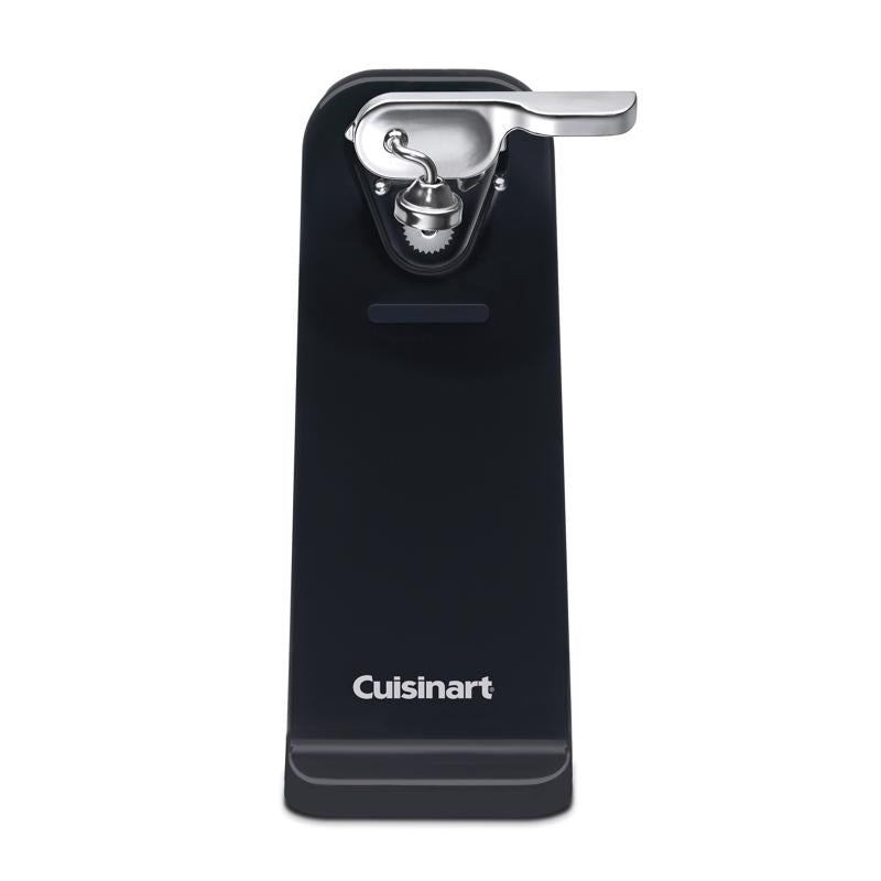 Cuisinart Gloss Black Electric Can Opener Magnetic Lid Holder