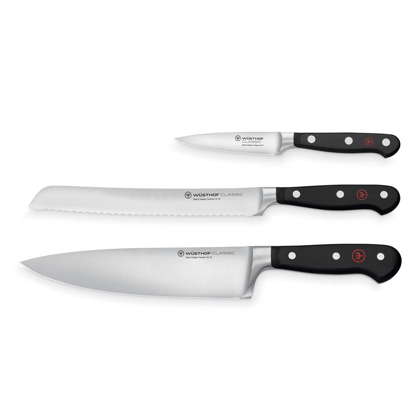 WUSTHOF Stainless Steel Knife Set 3 pc