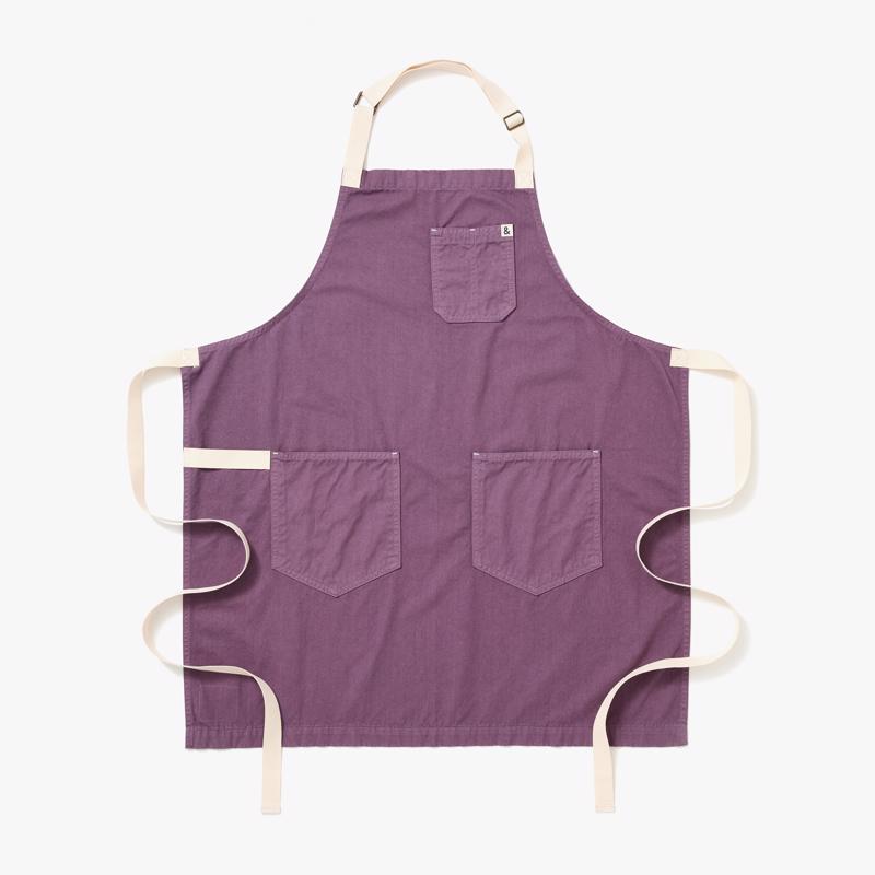 Hedley & Bennett 3 pocket Lavender Cotton Twill Apron
