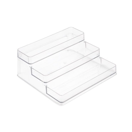Core Home 4 in. H X 9 in. W X 10 in. D Plastic Cosmetic Organizer