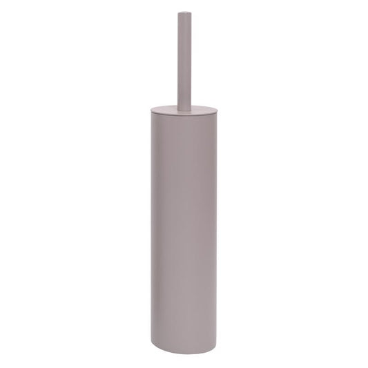 Zenna Home Toilet Bowl Brush & Holder Gray