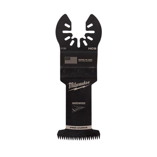 Milwaukee Universal Fit Open-Lok 1-3/8 in Japanese Tooth Hardwood Oscillating Blade Mfr 49-25-1131