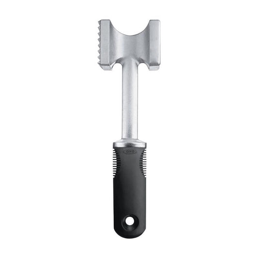OXO Good Grips Silver/Black Aluminum Meat Tenderizer