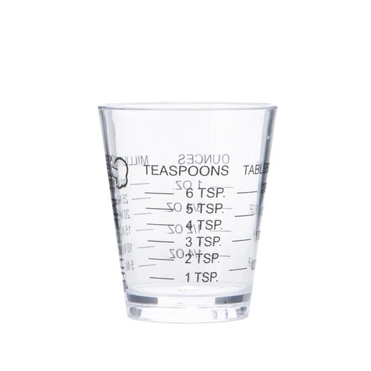 Chef Craft 1/8 cups Plastic Clear Measuring Cup