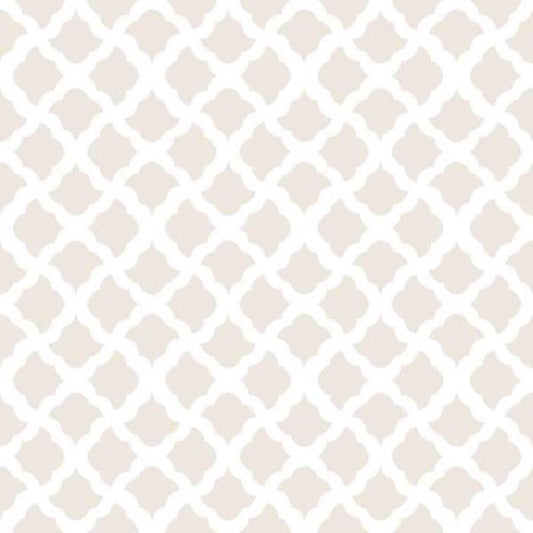 Con-Tact Creative Covering 9 ft. L X 18 in. W Talisman Taupe Geometric Shelf Liner