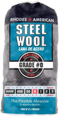 STEEL WOOL PADS #0 12PK