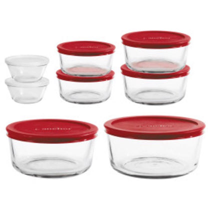 Anchor Hocking Assorted Food Storage Container Set 10670L24 2 pk
