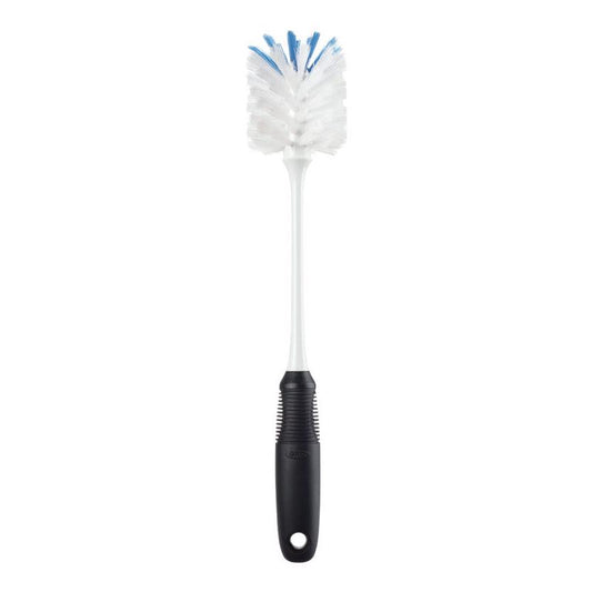 OXO Good Grips 2 in. W Soft/Medium Bristle Plastic/Rubber Handle Bottle Brush