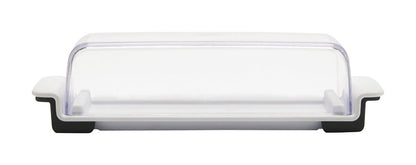 OXO Good Grips Black/White Plastic Butter Dish 4 oz