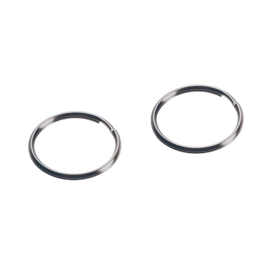 HILLMAN Tempered Steel Silver Split Rings/Cable Rings Key Ring