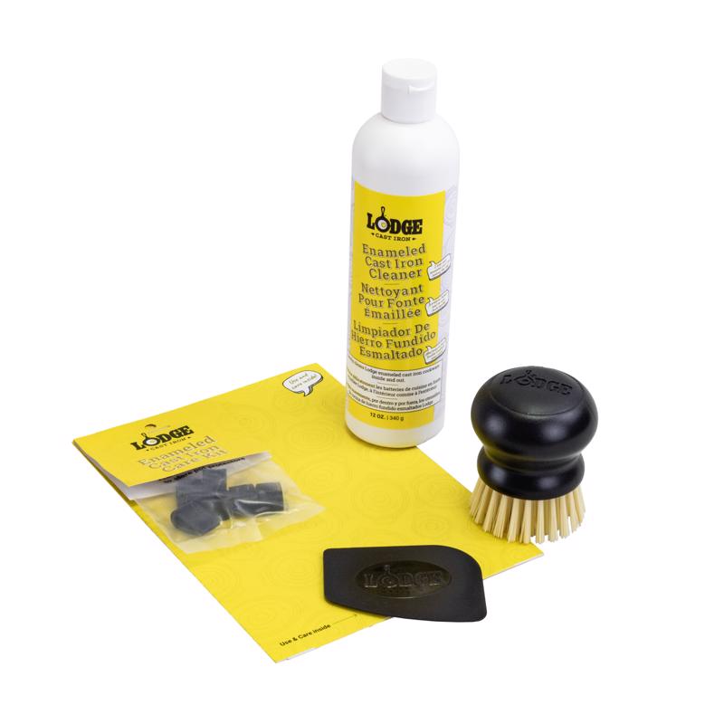 Lodge Multi-Colored Polycarbonate Enameled Cast Iron Care Kit