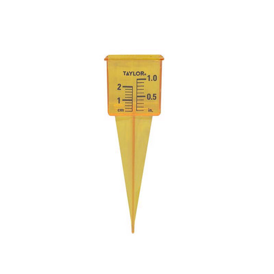 Taylor Rain Gauge/Sprinkler Stake 1.77 in. W X 1.57 in. L