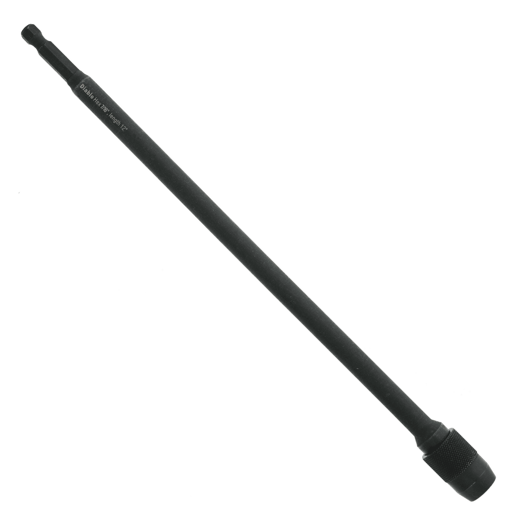 Diablo 12 in. L X 7/16 in. D Hole Saw Extension