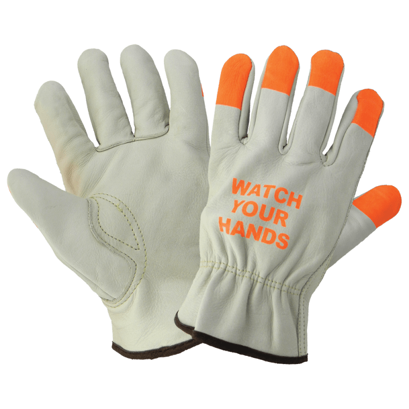 Skytec 3200WH Leather Cow Drivers Gloves